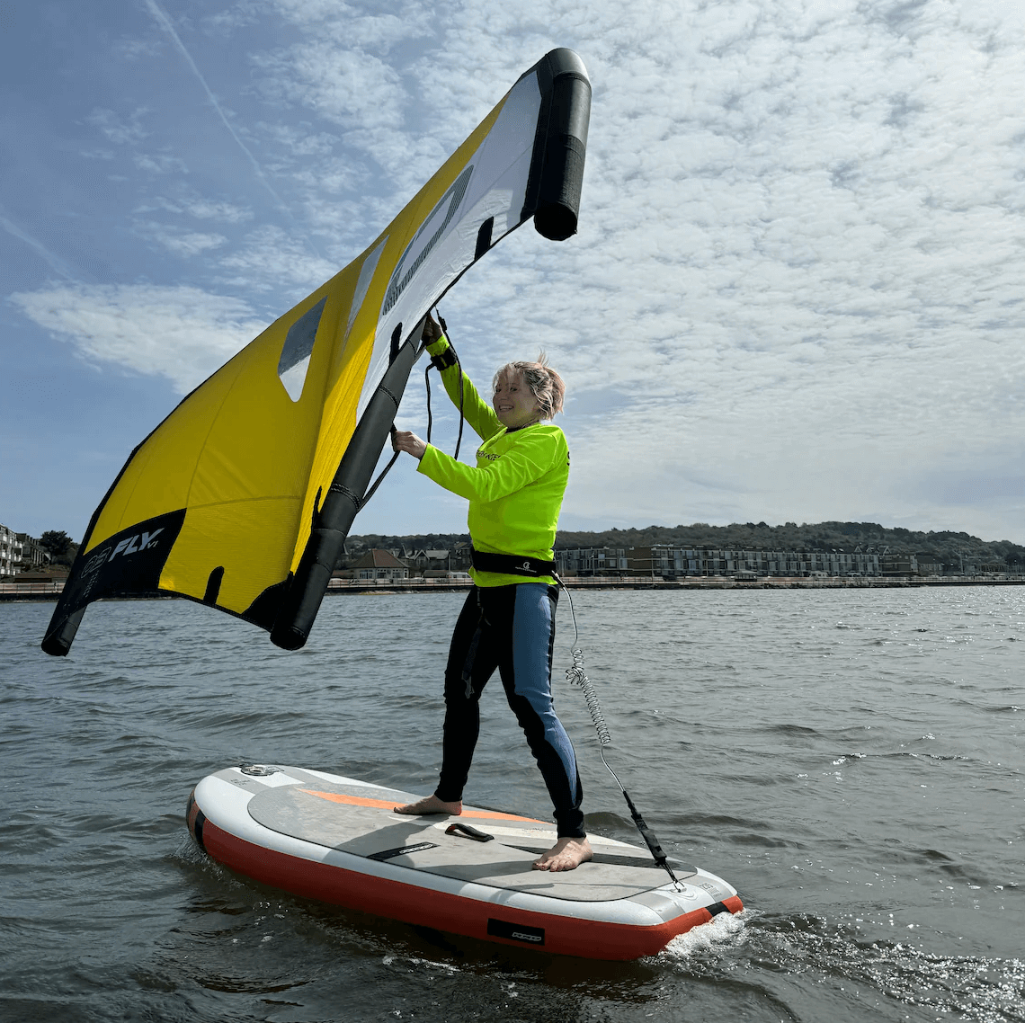 Learning to Wingfoil - Students Story - West Kirby, Wirral